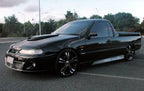 Installed View - Holden Commodore VN-VS Ute: VX Style Conversion Side Skirts