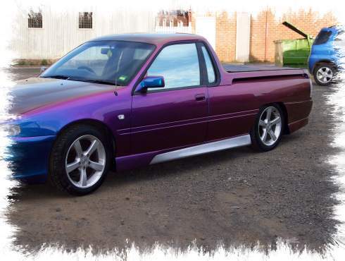 Installed View - Holden Commodore VN-VS Ute: VX Style Conversion Side Skirts