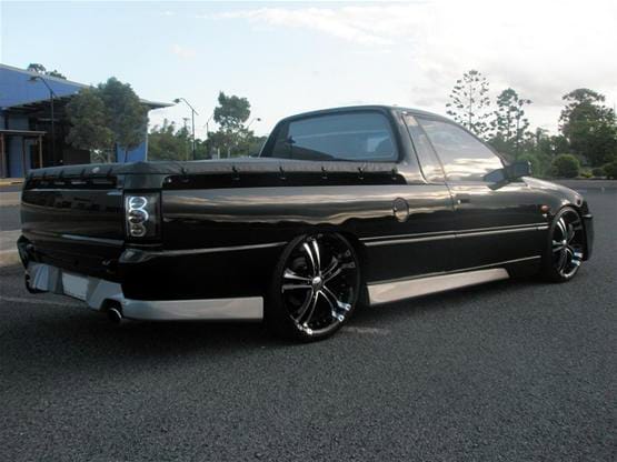 Installed View - Holden Commodore VN-VS Ute: VX Style Rear Bumper