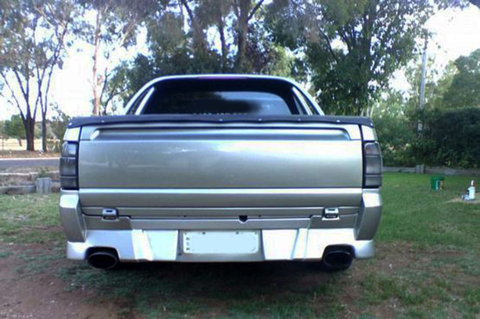 Installed View - Holden Commodore VN-VS Ute: VX Style Rear Bumper