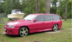 Installed View - Holden Commodore VN-VS Wagon: VX Style Side Skirts
