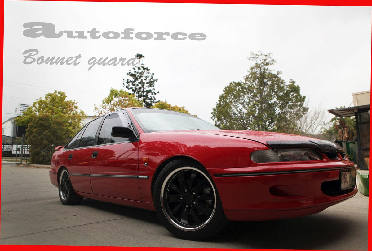 Installed View - Holden Commodore VR VS (1993-1997): Bonnet Protector Guard