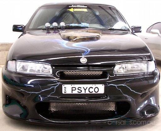 Installed View - Holden Commodore VR-VS Sedan Ute: V8 Race Front Bumper