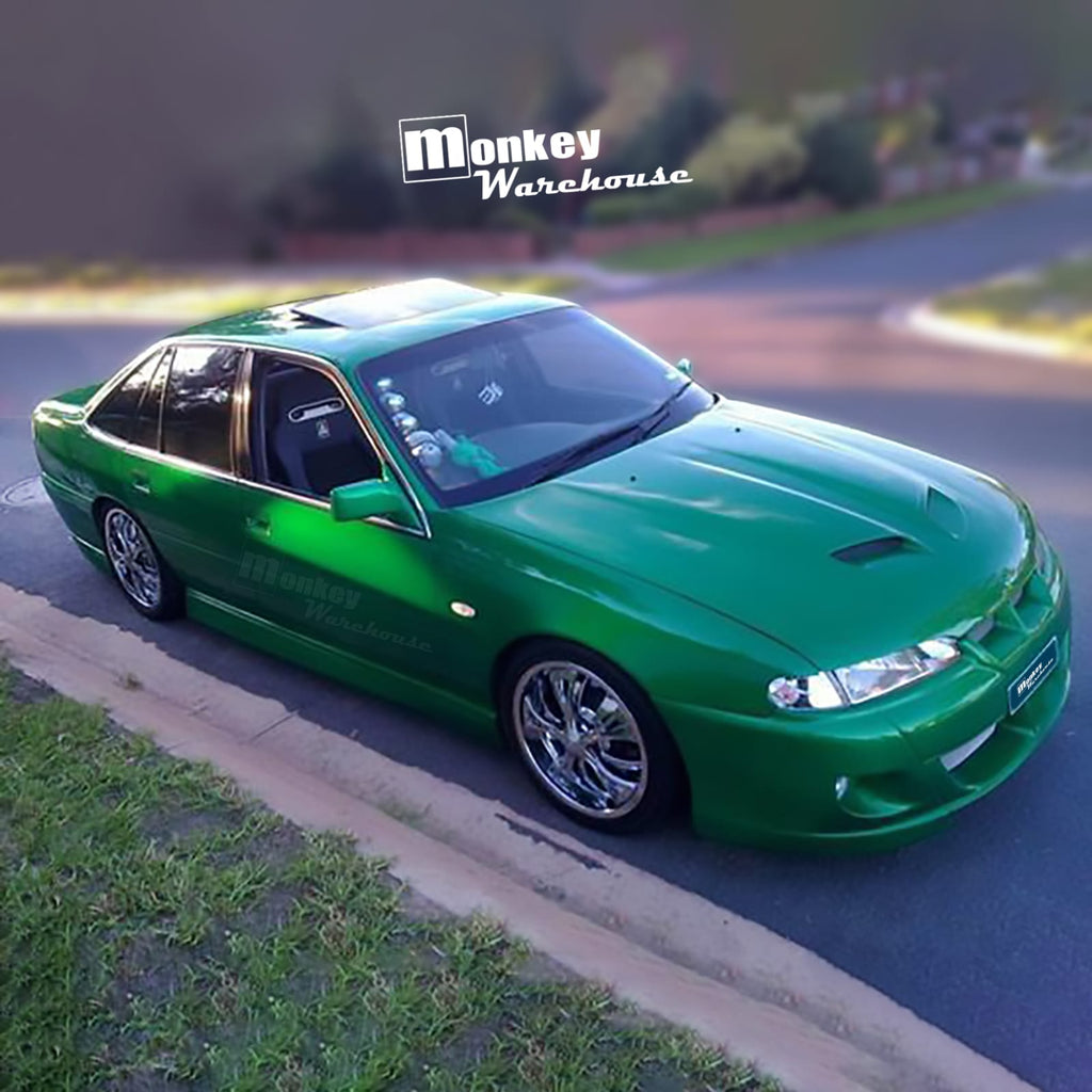 Installed View - Holden Commodore VR VS Sedan: VX Style Conversion Side Skirts