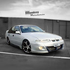 Installed View - Holden Commodore VR VS Sedan: VX Style Conversion Side Skirts