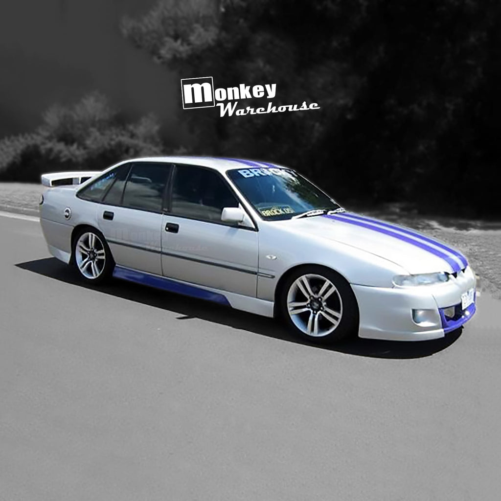 Installed View - Holden Commodore VR VS Sedan: VX Style Conversion Side Skirts