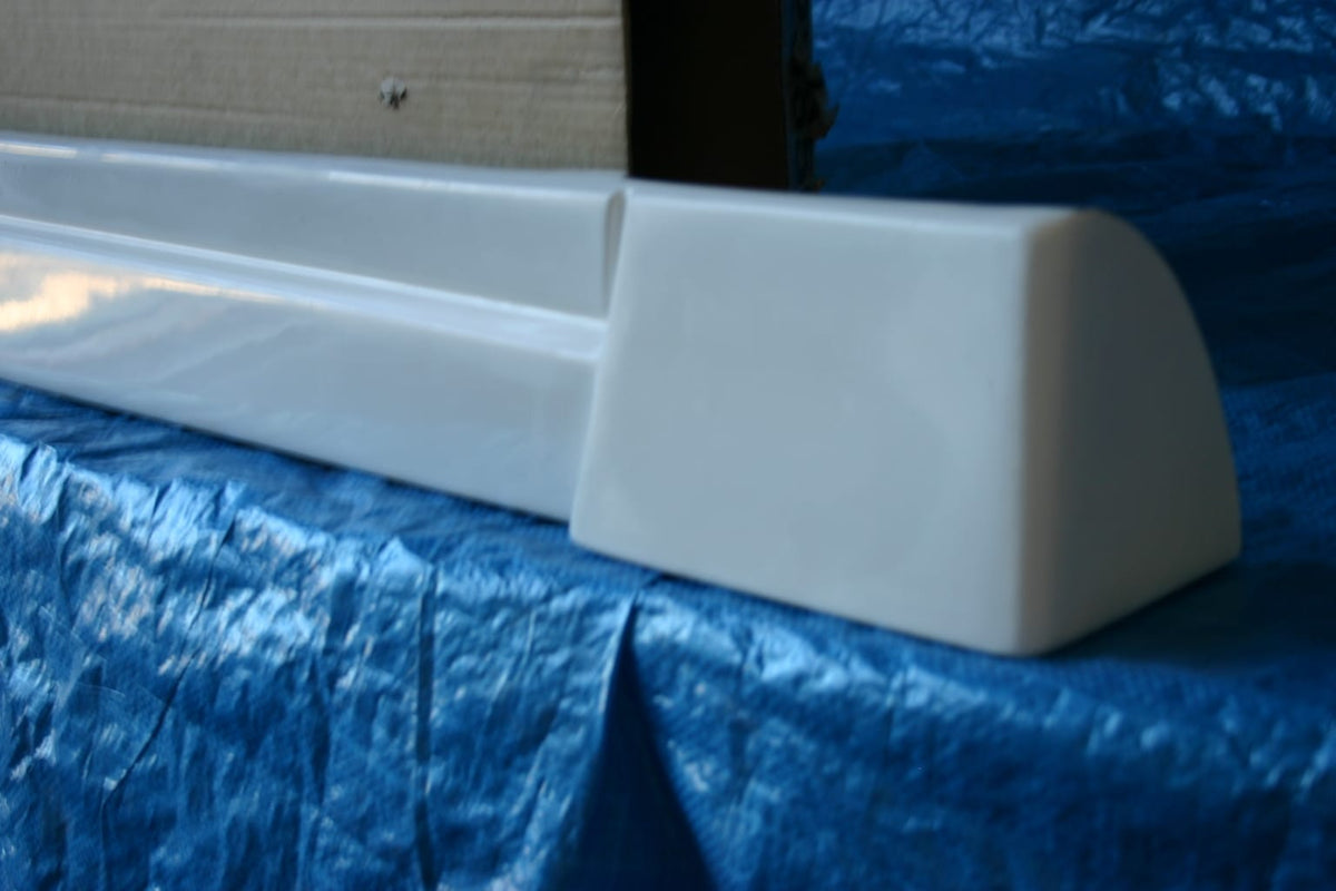 Installed View - Holden Commodore VR VS Sedan: VY VZ Style Conversion Side Skirts