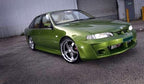 Installed View - Holden Commodore VR VS Sedan: VY VZ Style Conversion Side Skirts
