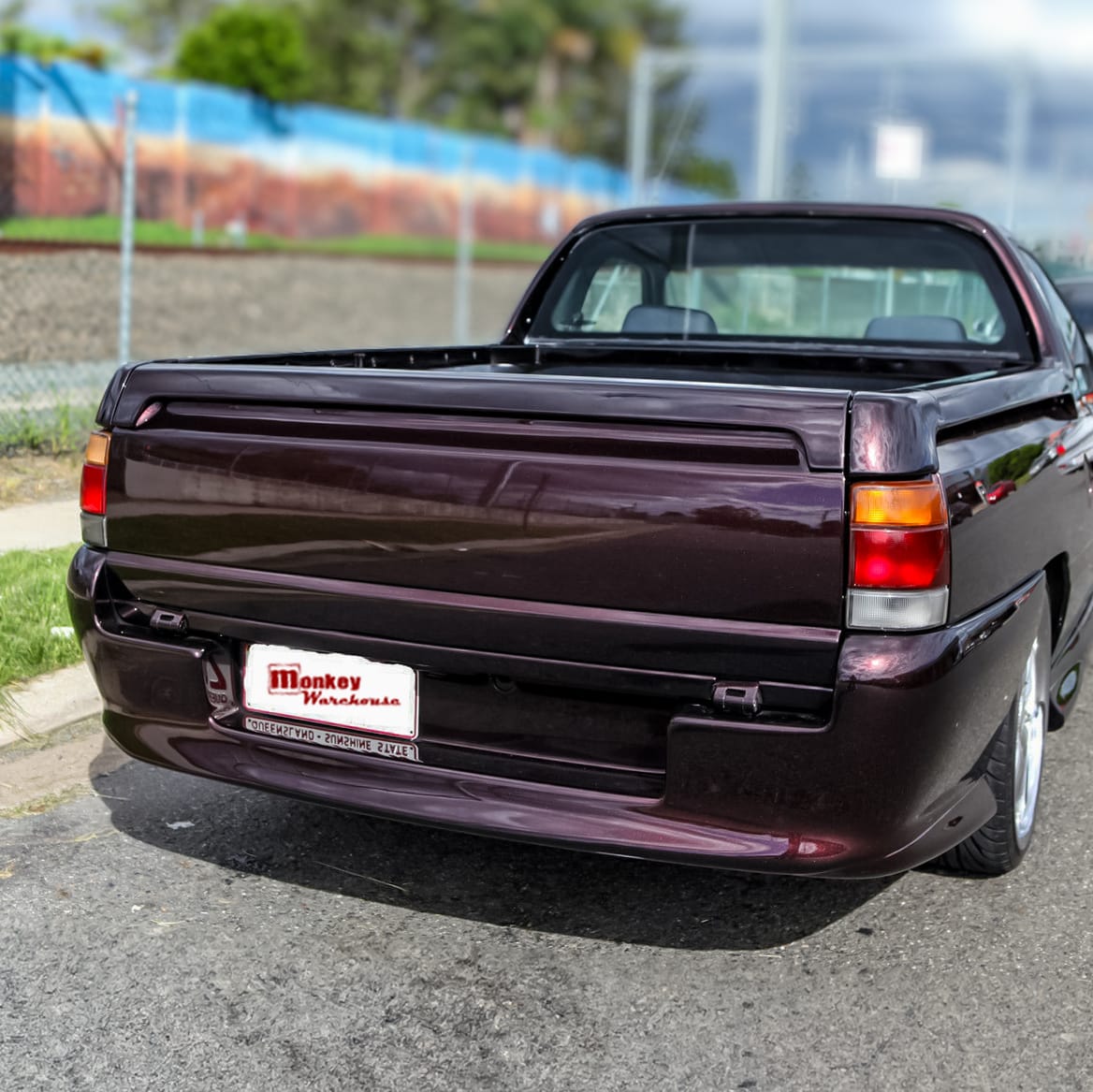 Installed View - Holden Commodore VR-VS Ute: Clubsport Style Rear Bumper
