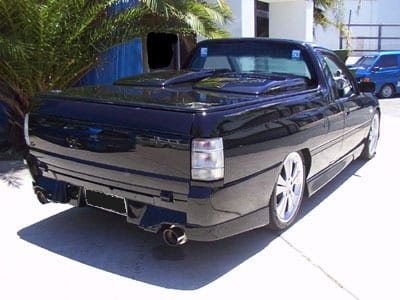 Installed View - Holden Commodore VR-VS Ute: VY Style Full Body Kit