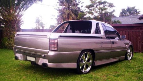 Installed View - Holden Commodore VR-VS Ute: VY Style Full Body Kit