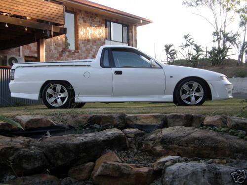 Installed View - Holden Commodore VR-VS Ute: VY Style Full Body Kit