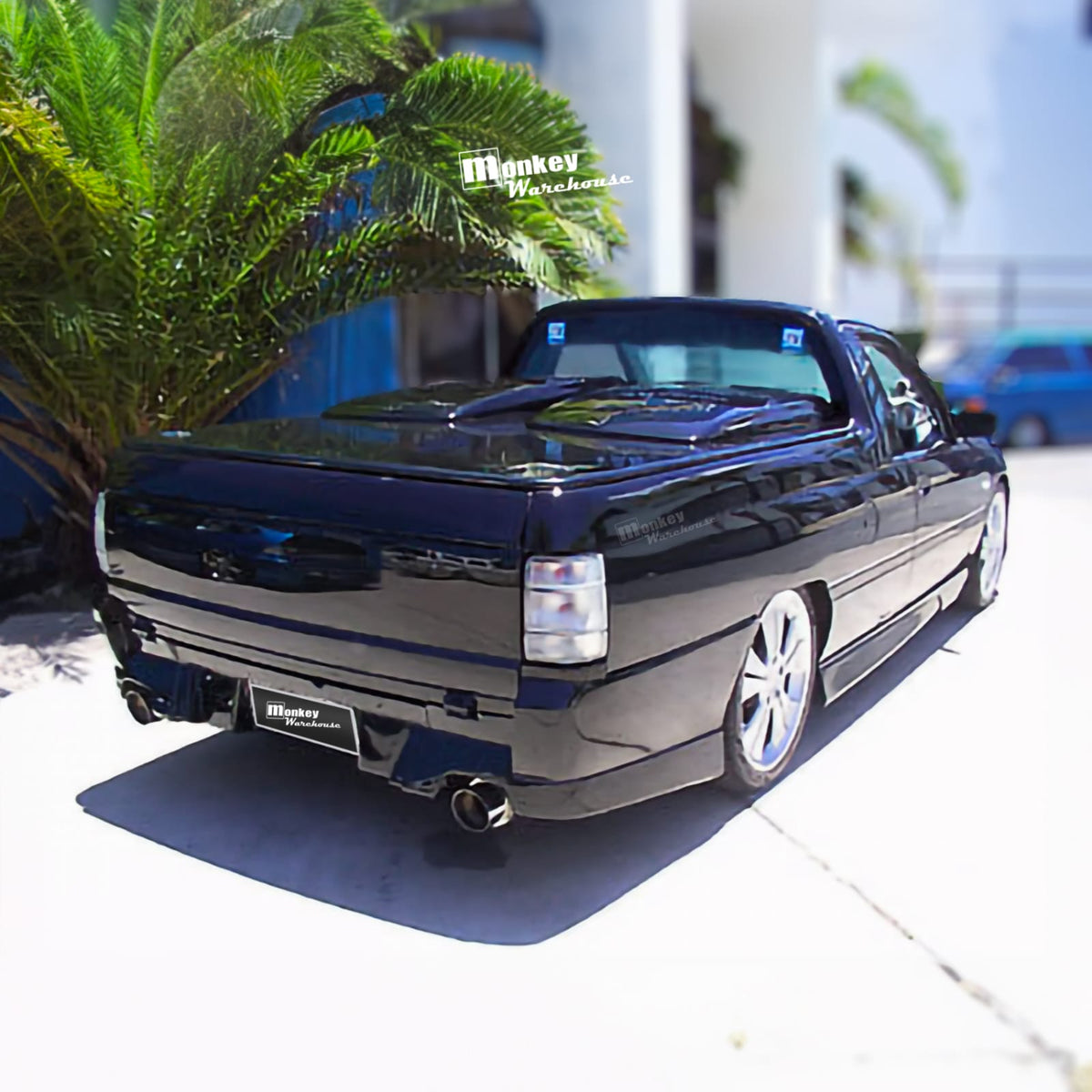 Installed View - Holden Commodore VR-VS Ute: VY Style Rear Bumper