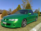 Installed View - Holden Commodore VR-VS Ute: VZ Style Full Body Kit
