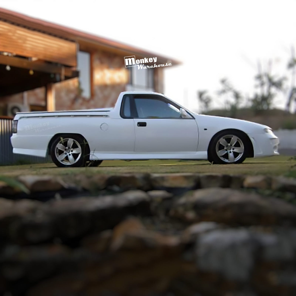 Installed View - Holden Commodore VR-VS Ute: VZ Style Full Body Kit