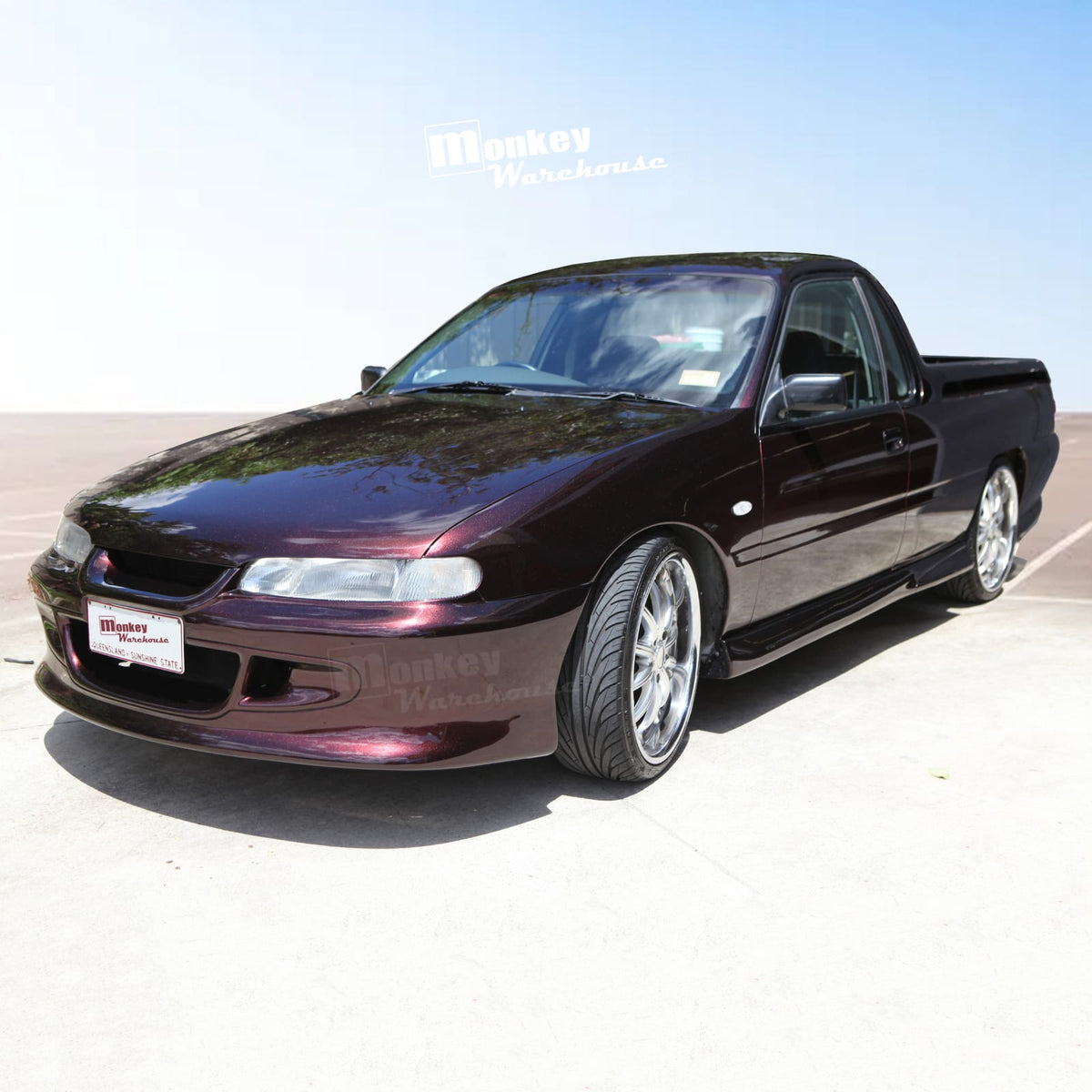 Installed View - Holden Commodore VR-VS: VR Style Front Bumper