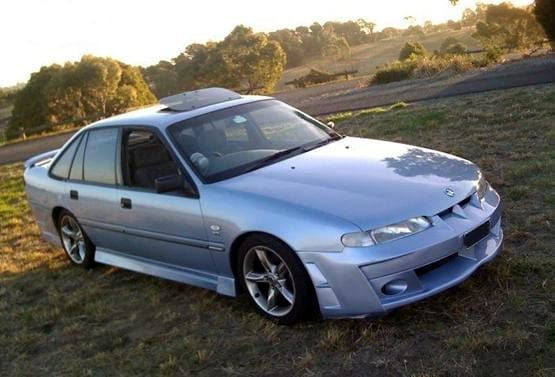 Installed View - Holden Commodore VR-VS: VY Style Front Bumper