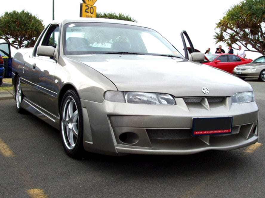 Installed View - Holden Commodore VR-VS: VY Style Front Bumper