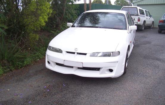 Installed View - Holden Commodore VR-VS: VY Style Front Bumper