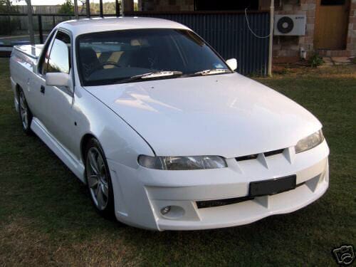 Installed View - Holden Commodore VR-VS: VY Style Front Bumper