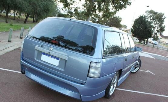 Installed View - Holden Commodore VR-VS Wagon: VX Style Full Body Kit
