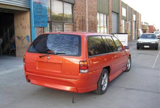 Installed View - Holden Commodore VR-VS Wagon: VX Style Rear Bumper