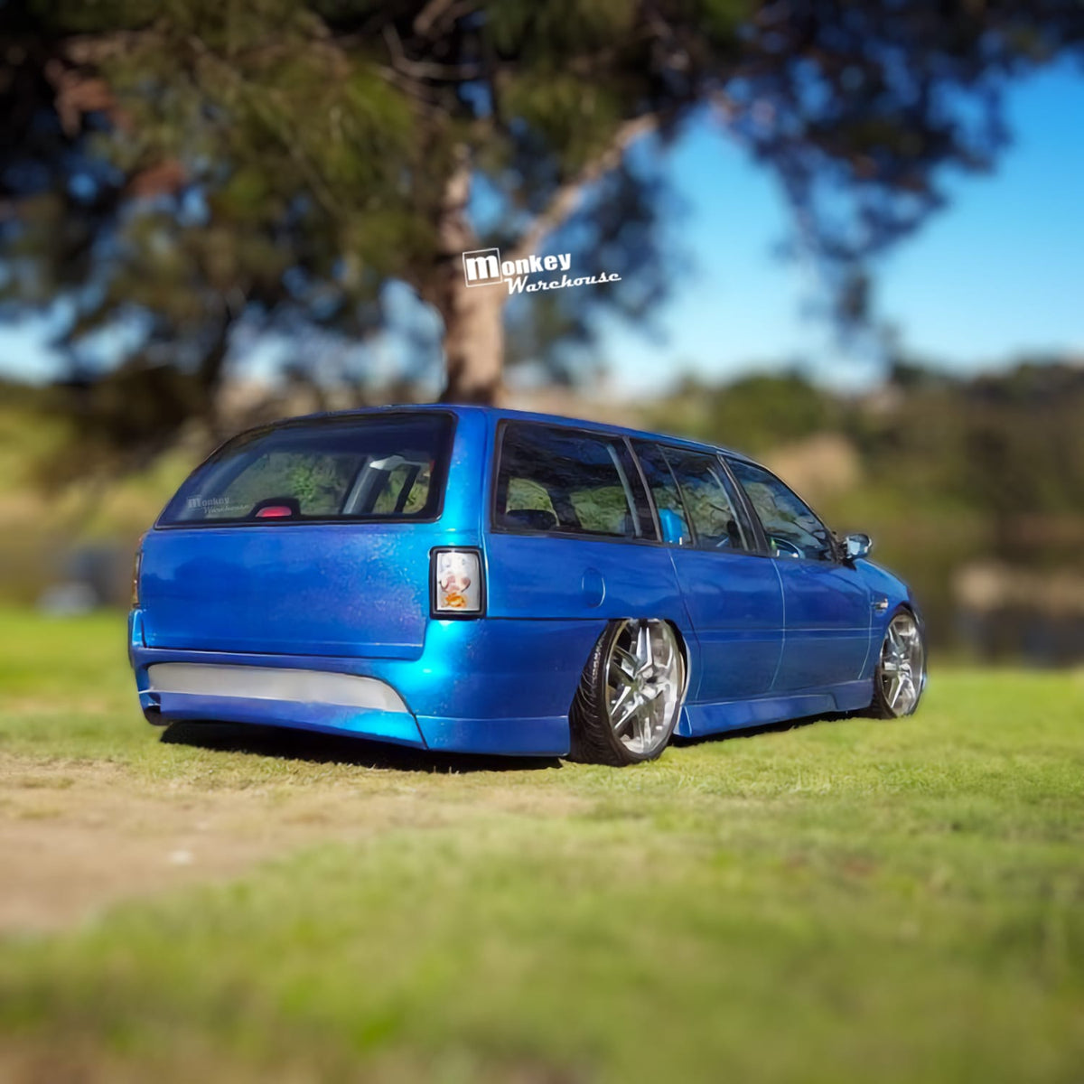 Installed View - Holden Commodore VR-VS Wagon: VX Style Rear Bumper