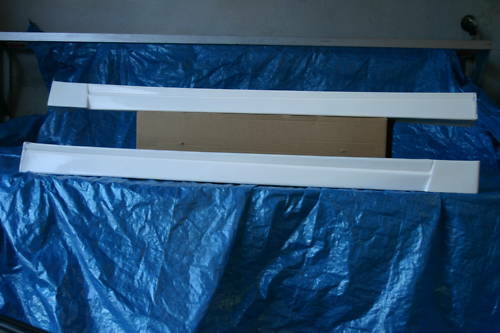Installed View - Holden Commodore VR VS Wagon: VY Style Conversion Side Skirts