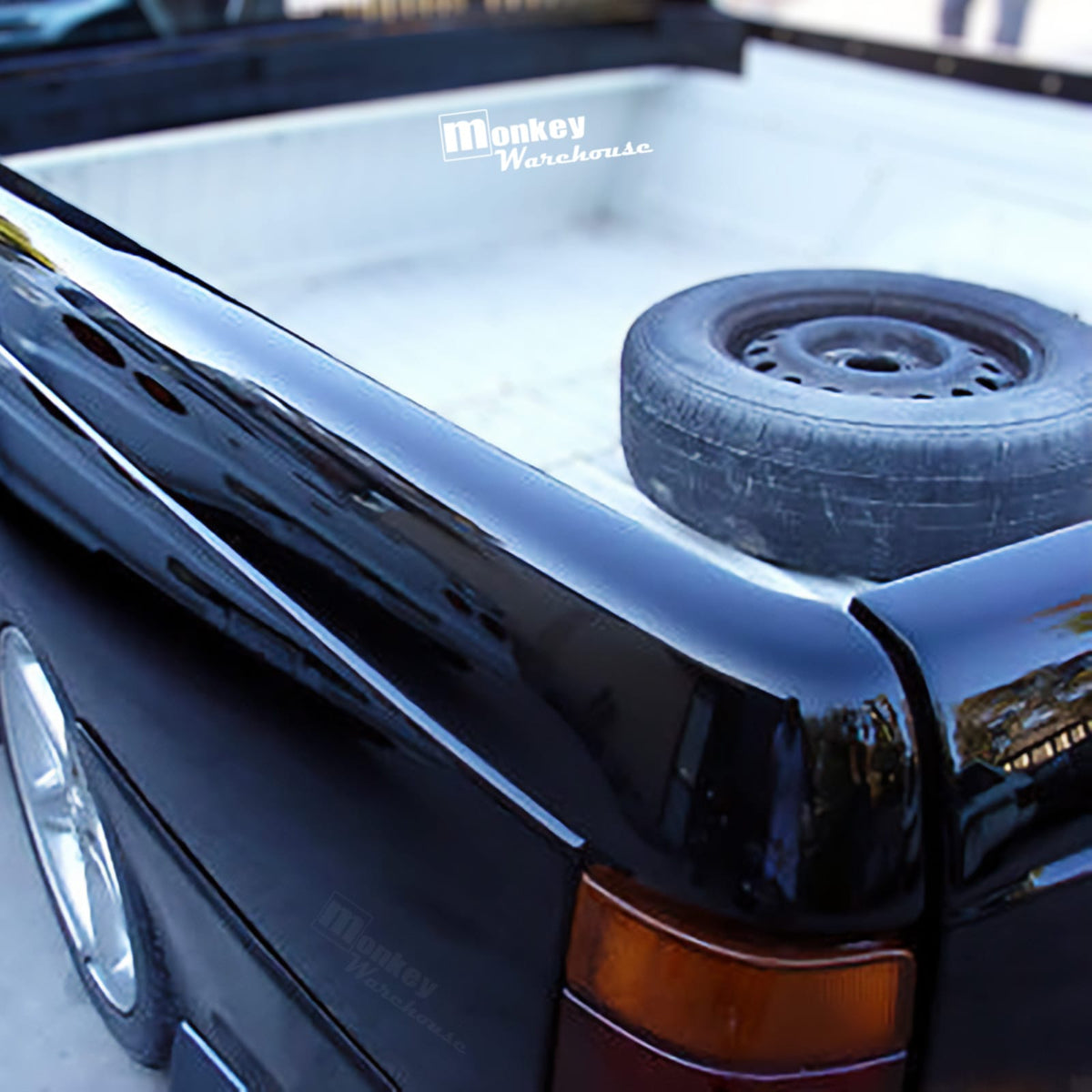Installed View - Holden Commodore VS VR VN VG Ute: Rear Infill Panel Set