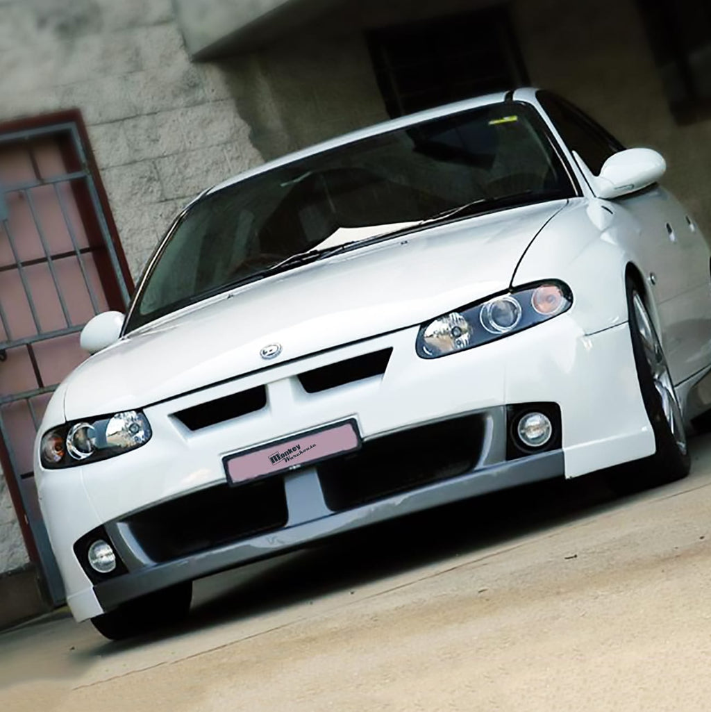 Installed View - Holden Commodore VT: GTO Monaro Style Front Bumper