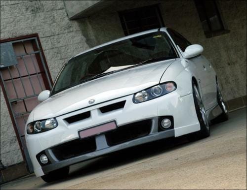 Installed View - Holden Commodore VT: GTO Monaro Style Front Bumper