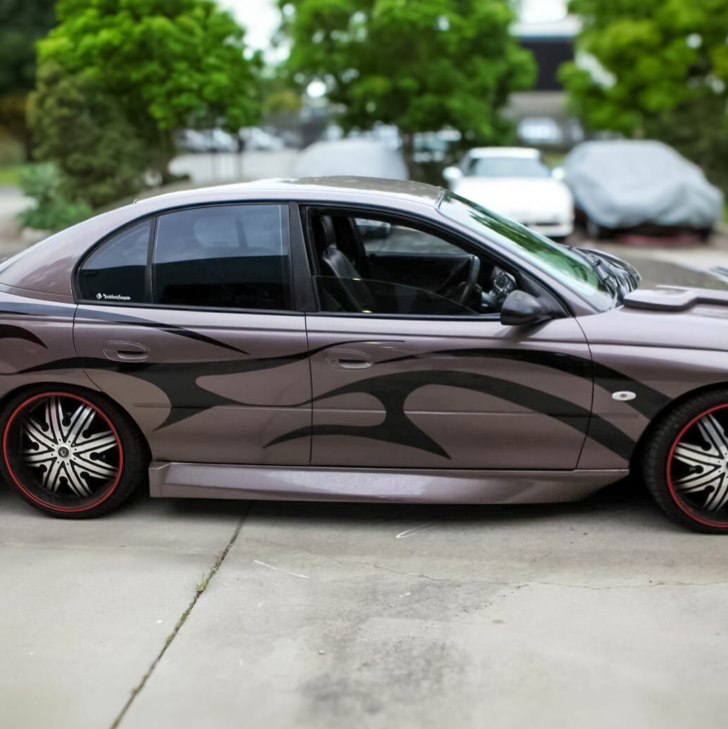 Installed View - Holden Commodore VT Sedan: Super V8 Style Body Kit