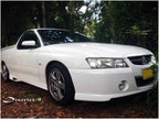 Installed View - Holden Commodore VT VU VX VY VZ Ute: Side Skirts