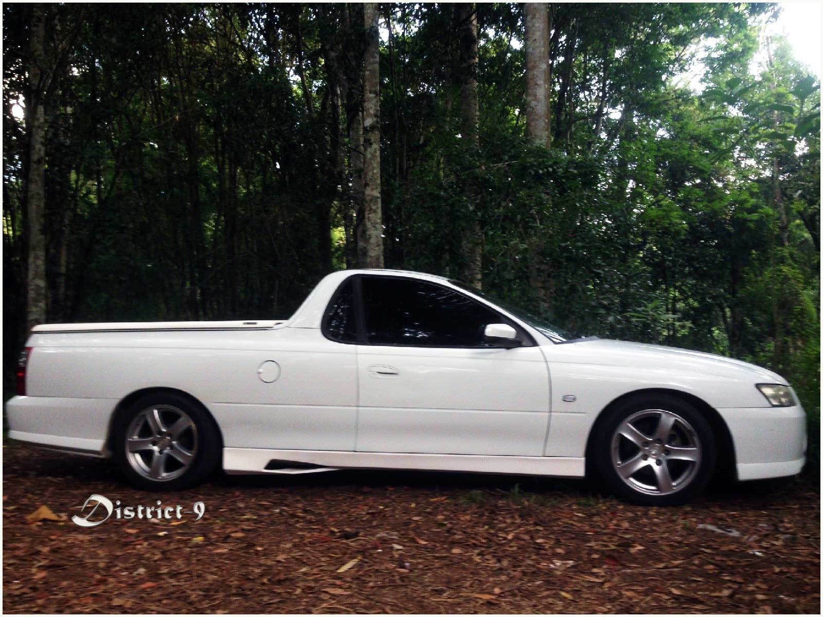 Installed View - Holden Commodore VT VU VX VY VZ Ute: Side Skirts