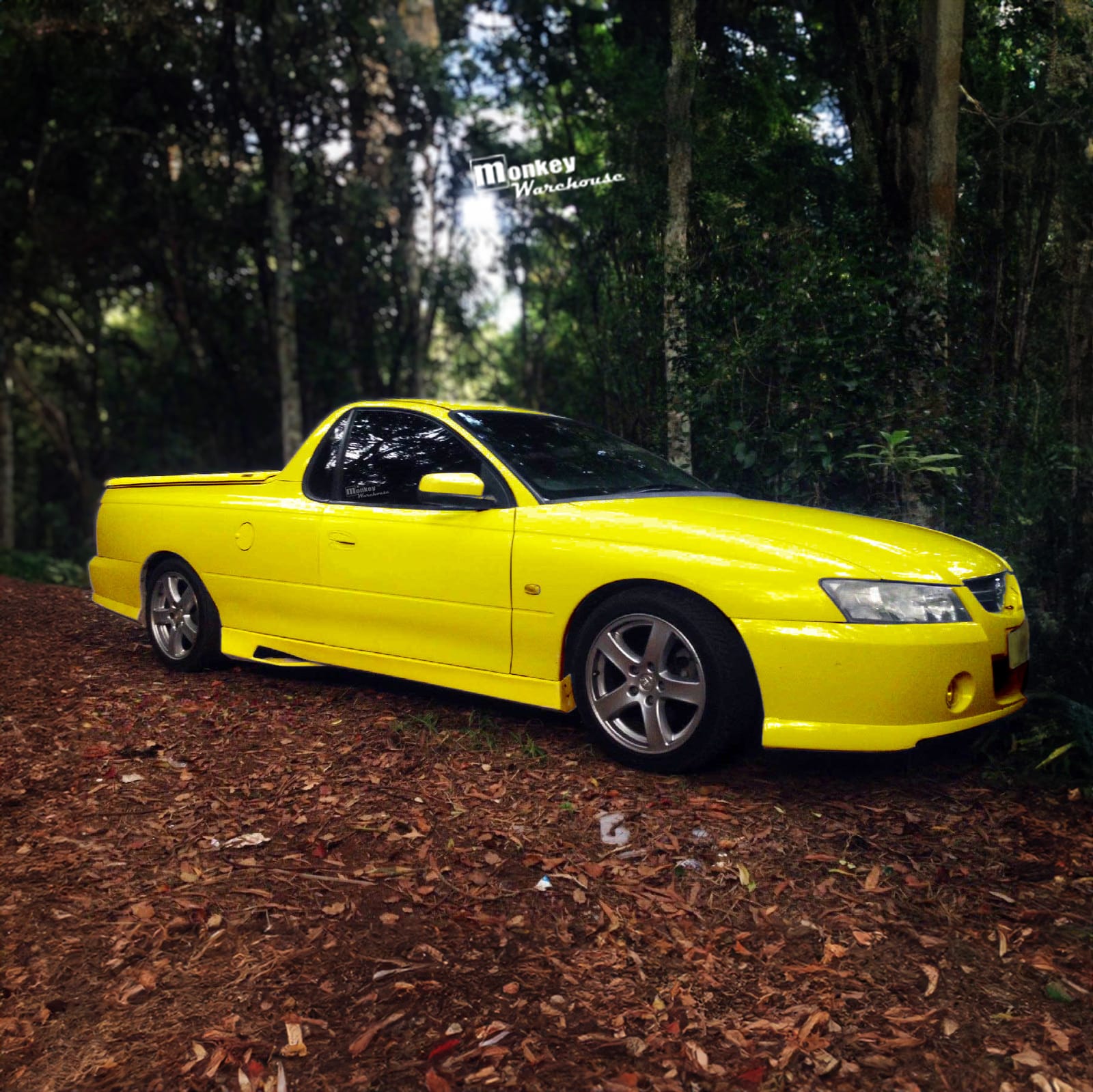 Installed View - Holden Commodore VT VU VX VY VZ Ute: Side Skirts