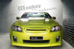 Installed View - Holden Commodore VT/VX: H-Style Bonnet Scoop (1997-2002)