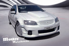 Installed View - Holden Commodore VT/VX: H-Style Bonnet Scoop (1997-2002)