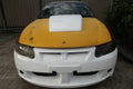 Installed View - Holden Commodore VT-VX: H-Style Bonnet Scoop
