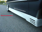 Installed View - Holden Commodore VT VX Sedan: GTO Style Conversion Side Skirts