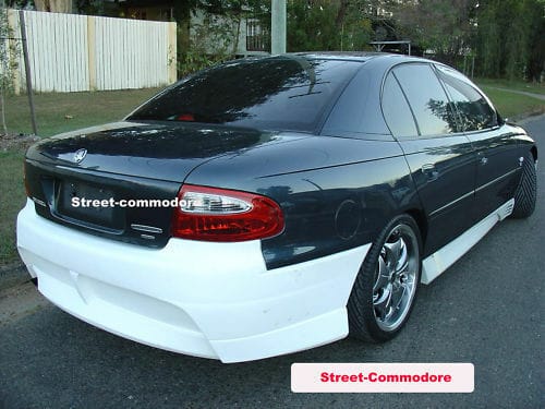 Installed View - Holden Commodore VT-VX Sedan: GTO Style Rear Bumper