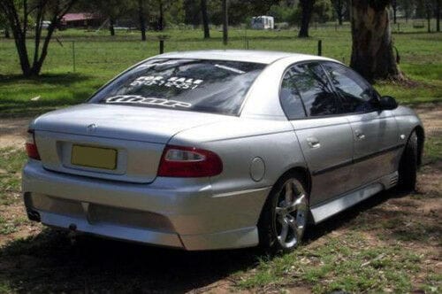 Installed View - Holden Commodore VT-VX Sedan: GTO Style Rear Bumper