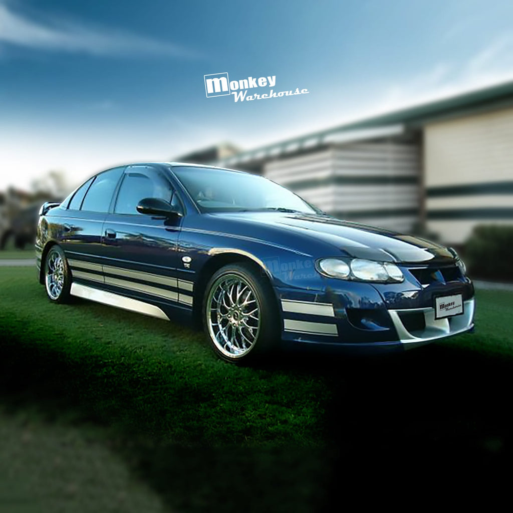 Installed View - Holden Commodore VT VX Sedan: VX Style Conversion Side Skirts