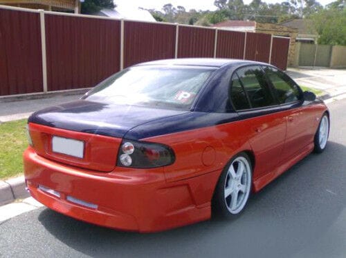 Installed View - Holden Commodore VT-VX Sedan: VY Style Rear Bumper