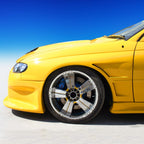Installed View - Holden Commodore VT/VX/VU: Vented Front Guards