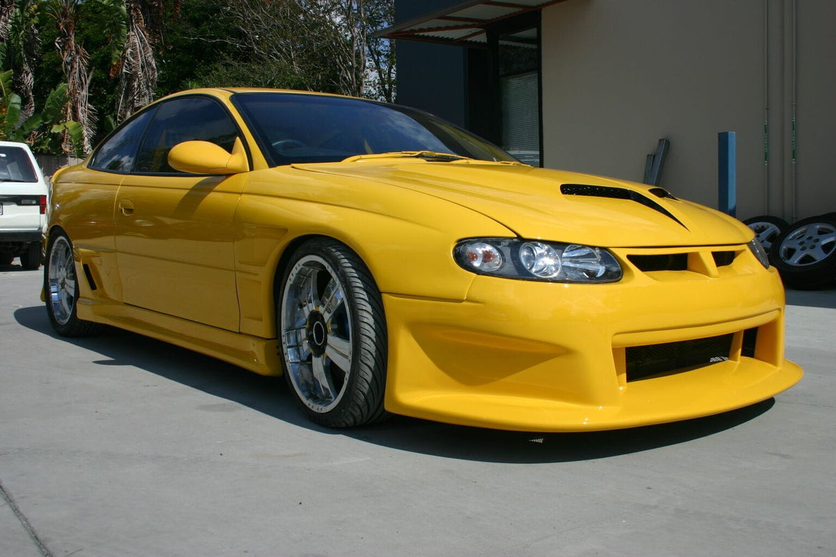 Installed View - Holden Commodore VT/VX/VU: Vented Front Guards