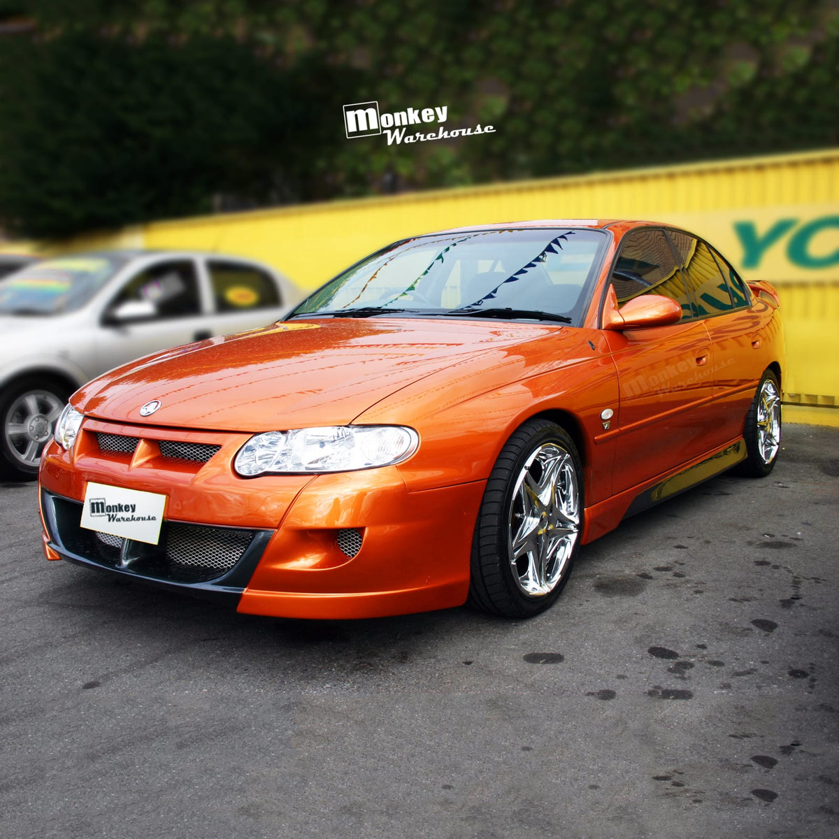 Installed View - Holden Commodore VT-VX: VX Style Front Bumper