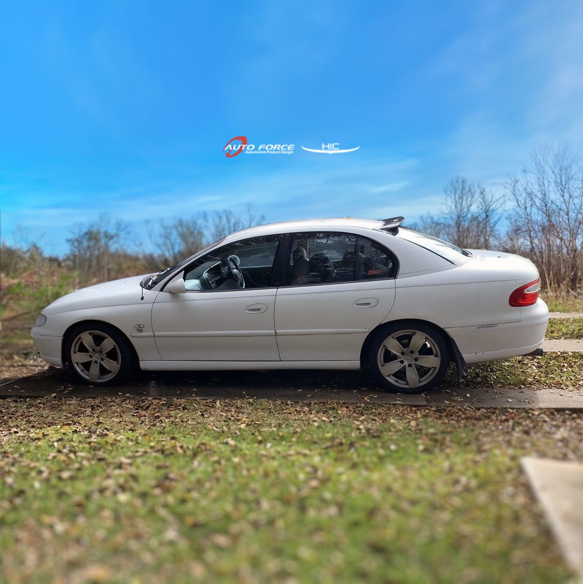 Installed View - Holden Commodore VT VX VY VZ Sedan (1997-2006): Premium Roof Spoiler