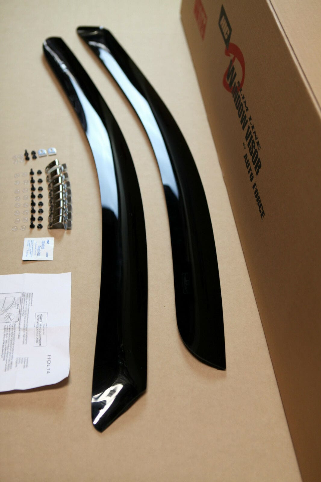 Installed View - Holden Commodore VT VX VY VZ Sedan (1997-2006): Premium Window Visors