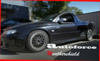 Installed View - Holden Commodore VT VX VY VZ Sedan (1997-2006): Premium Window Visors (Front Only)
