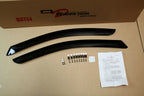 Installed View - Holden Commodore VT VX VY VZ Sedan (1997-2006): Premium Window Visors (Front Only)
